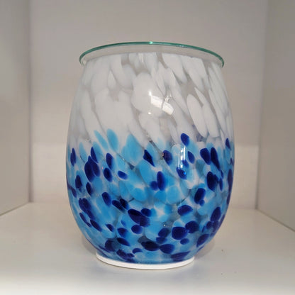 Art Glass Crashing Waves Electric Melt Warmer