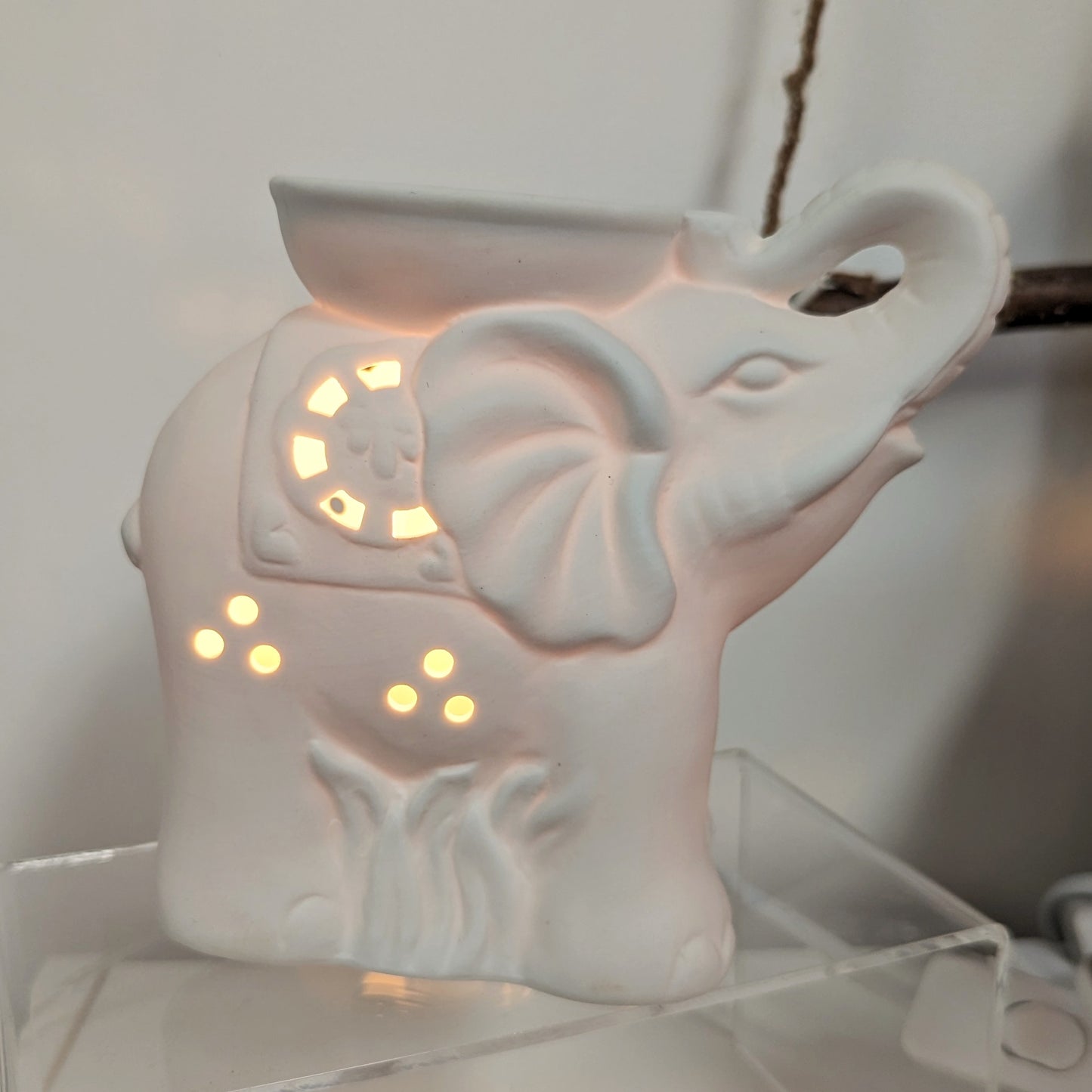 Electric Wax Burner – Ceramic Elephant