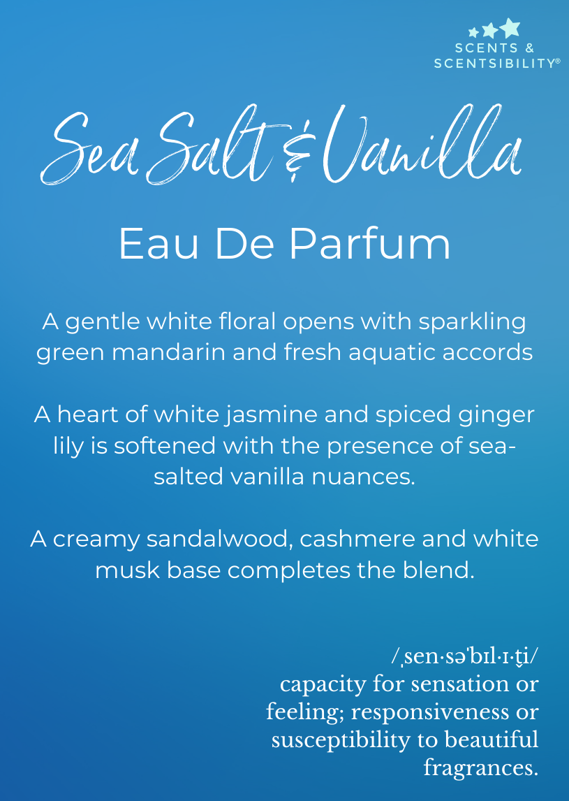 Sea Salt & Vanilla 5ml Travel Size Eau De Parfum