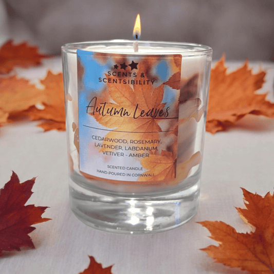 Autumn Leaves 30cl Glass Candle