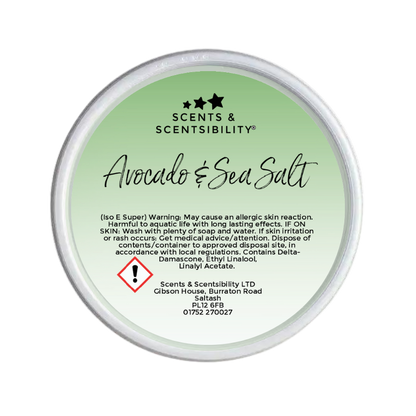 Avocado & Sea Salt Segment Pot Wax Melt