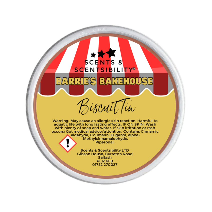 Biscuit Tin Segment Pot Wax Melt