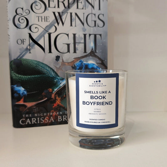 Book Boyfriend Bookish Candle