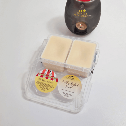 Ready to ship Twub (Duo Tub) Wax Melt - Buttery Croissant/Freshly Baked Bread