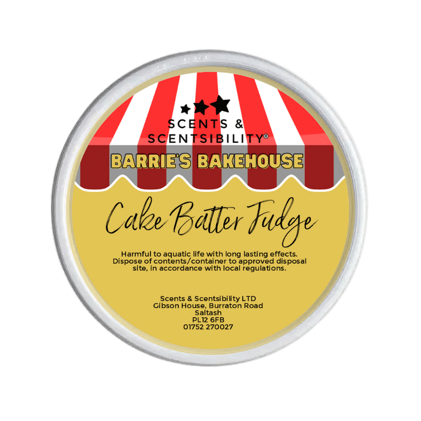 Cake Batter Fudge Segment Pot Wax Melt