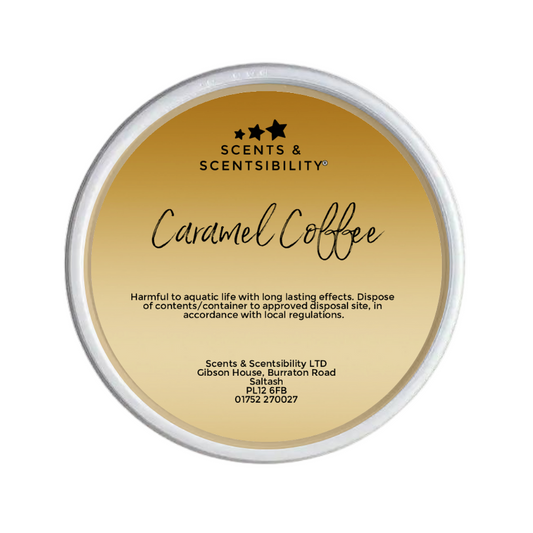 Caramel Coffee Segment Pot Wax Melt