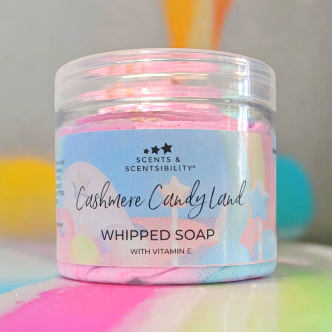 Cashmere Candy Land Whipped Soap (Shower Fluff)