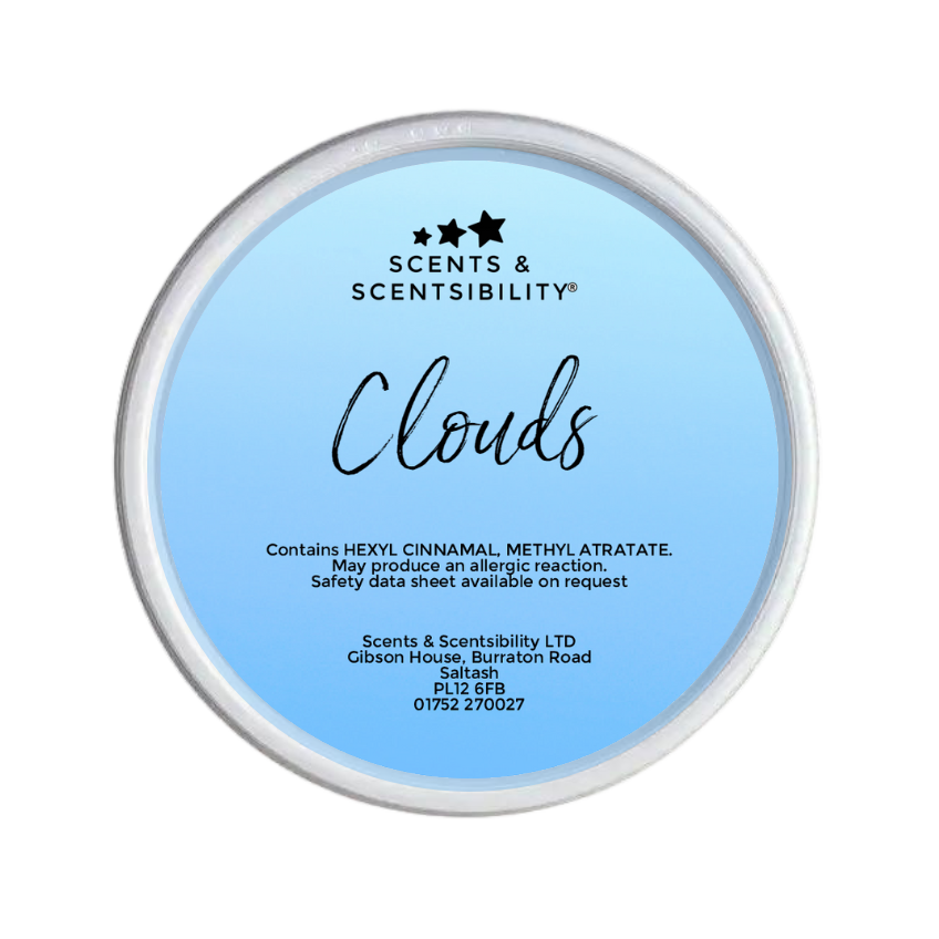 Clouds 2oz Segment Pot Wax Melt