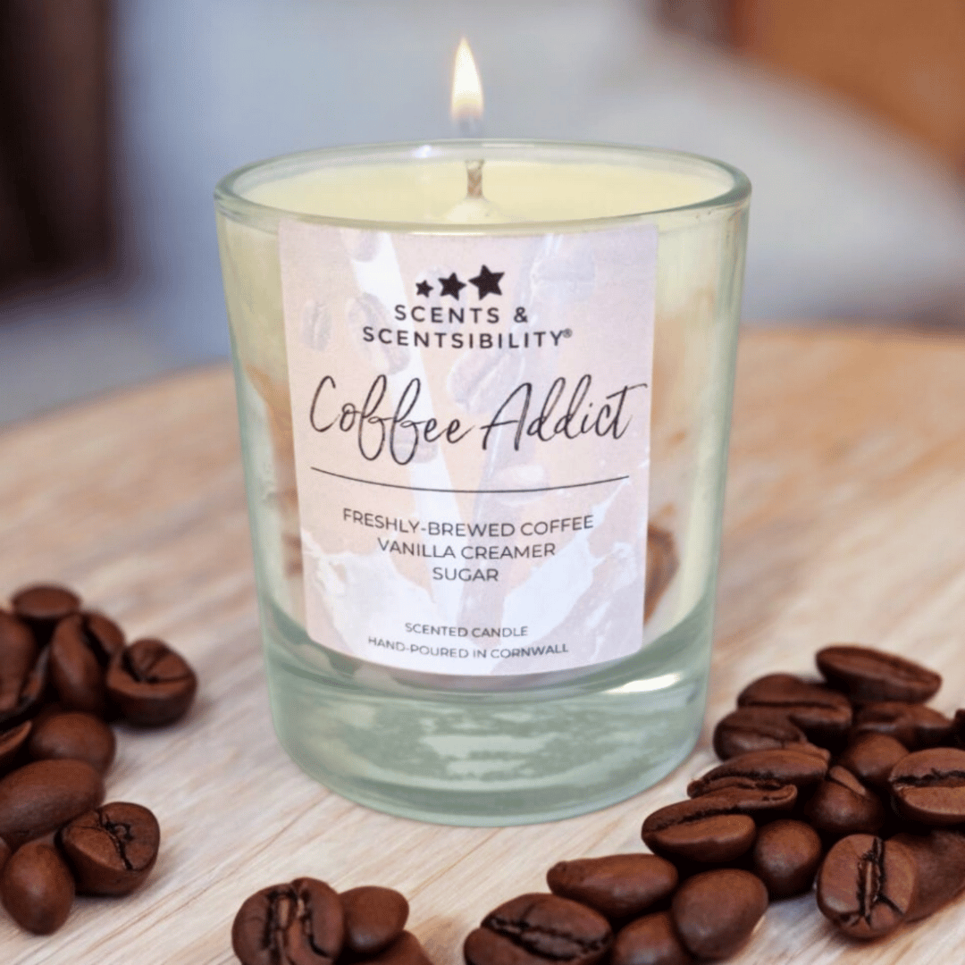 Coffee Addict 30cl Glass Candle