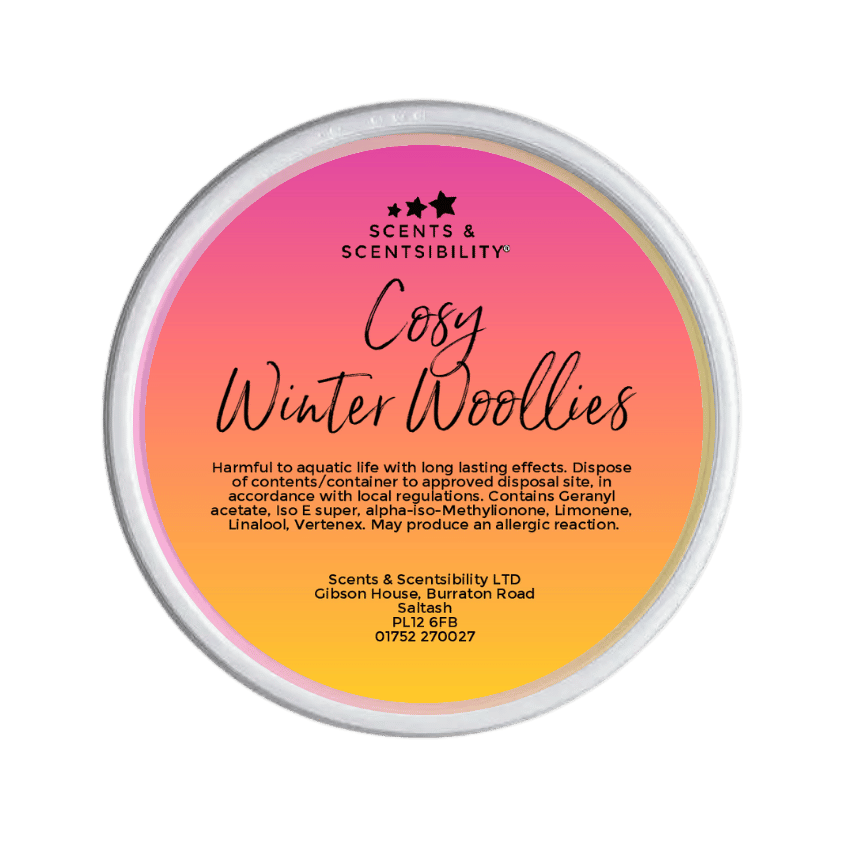 Cosy Winter Woollies Segment Pot Wax Melt