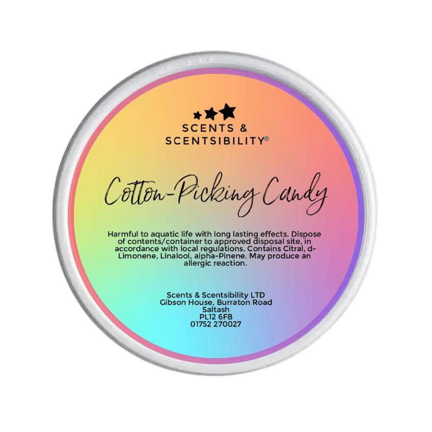 Cotton-Picking Candy Segment Pot Wax Melt