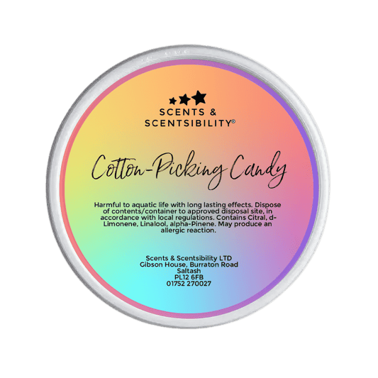 Cotton-Picking Candy Segment Pot Wax Melt