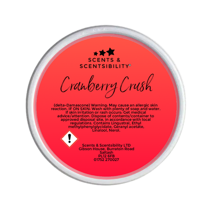 Cranberry Crush Segment Pot Wax Melt