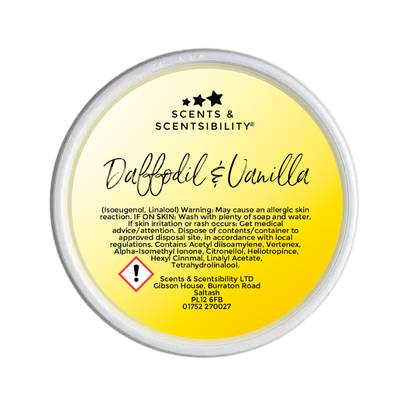 Daffodil & Vanilla 2oz Segment Pot Wax Melt