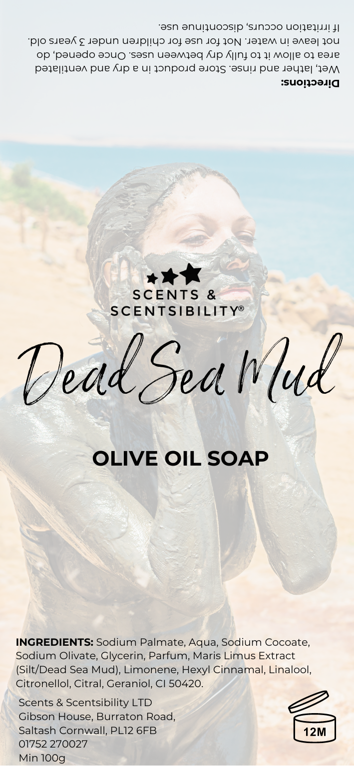 Deep Sea Mud Artisan Cold-Pressed Olive Oil Soap Bar