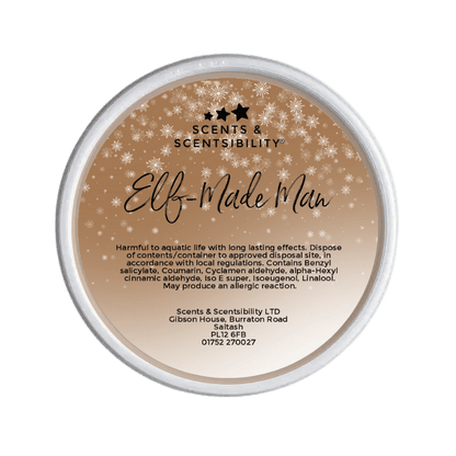 Elf Made Man Segment Pot Wax Melt