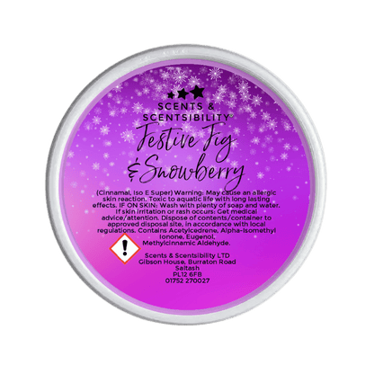 Festive Fig & Snowberry Segment Pot Wax Melt