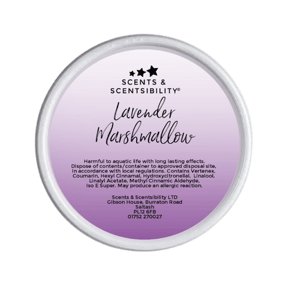 Lavender Marshmallow Segment Pot Wax Melt