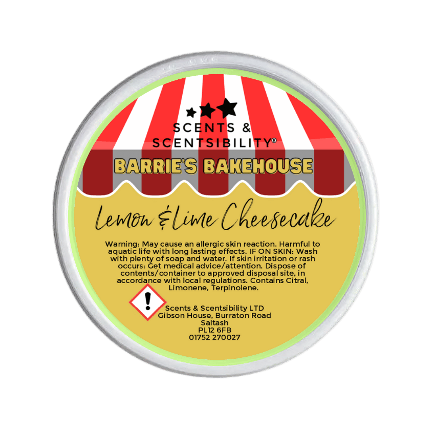 Lemon & Lime Cheesecake Segment Pot Wax Melt