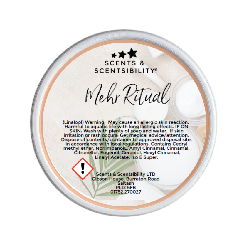 Mehr Ritual Segment Pot Wax Melt