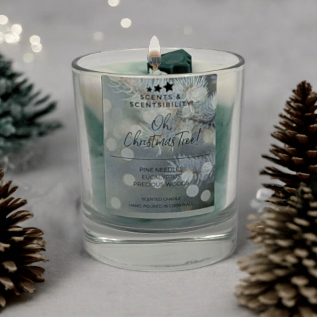 Oh, Christmas Tree 30cl Glass Candle