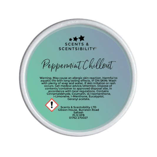 Peppermint Chillout Segment Pot Wax Melt