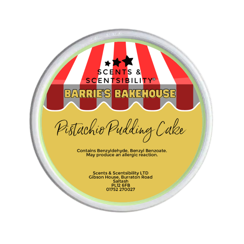 Pistachio Pudding Cake Segment Pot Wax Melt