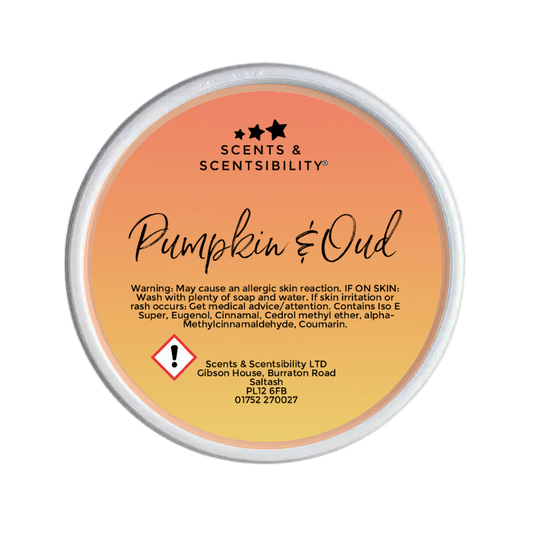 Pumpkin & Oud Segment Pot Wax Melt