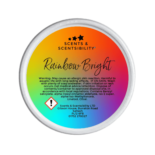 Rainbow Bright Segment Pot Wax Melt