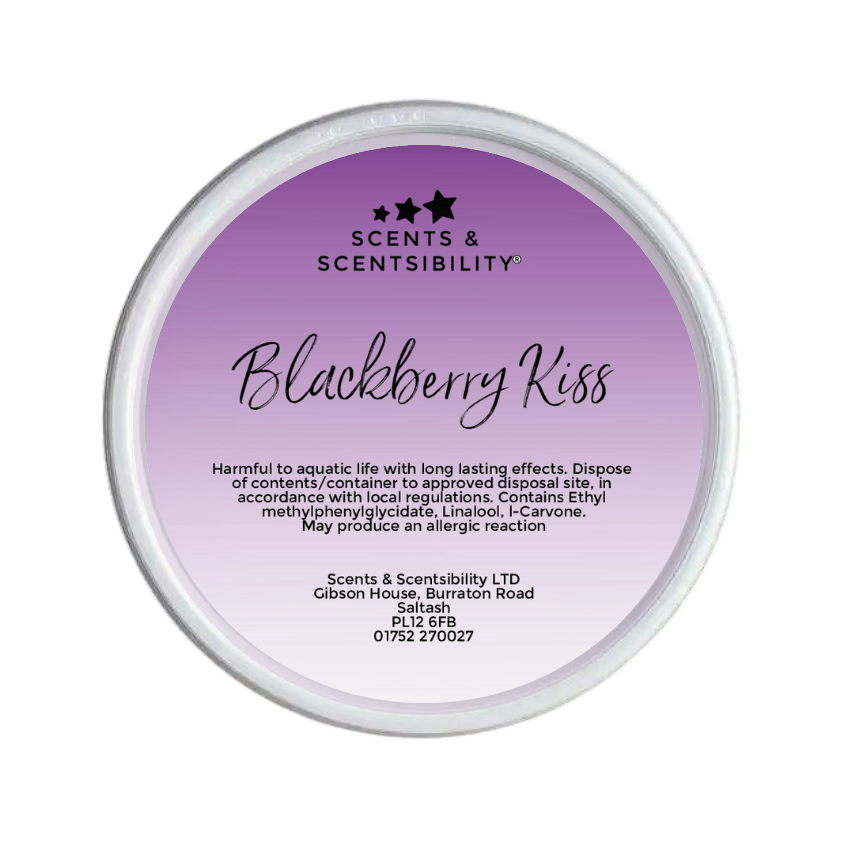 Society Exclusive - Blackberry Kiss 2oz Wax Melt Scent Shot