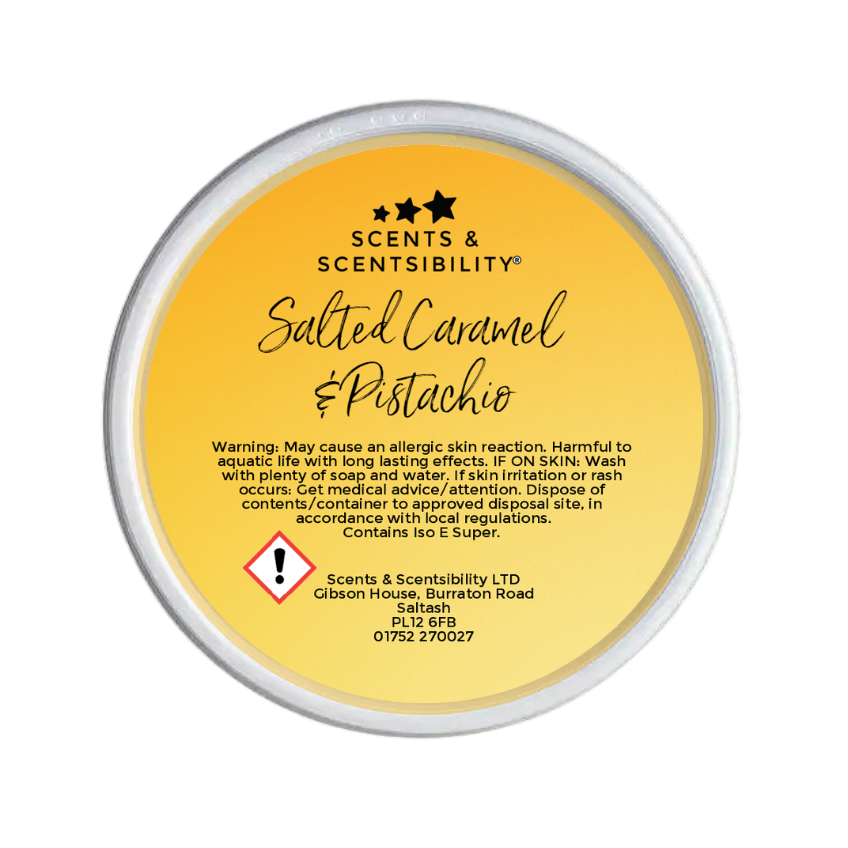 Salted Caramel & Pistachio 2oz Scent Shot Wax Melt