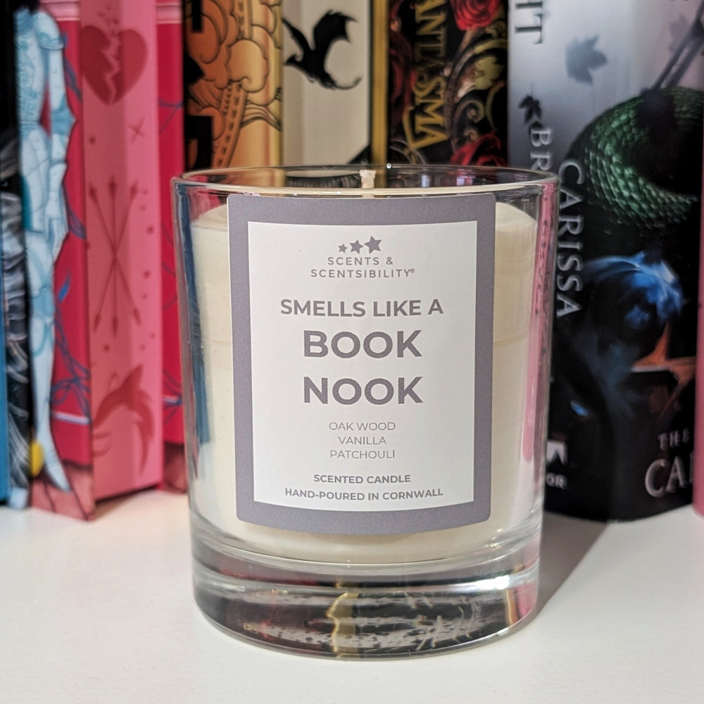 Smells Like A Book Nook Book-Inspired Candle