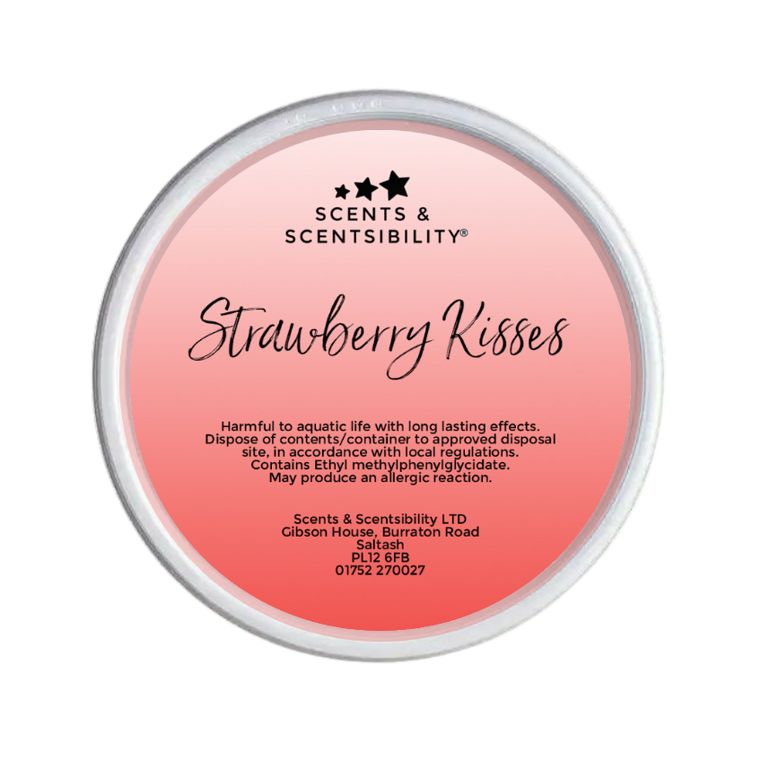 Strawberry Kisses Segment Pot Wax Melt