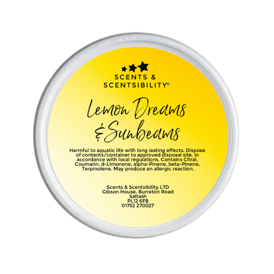 Lemon Dreams & Sunbeams Signature Blended 2oz Wax Melt Scent Shot