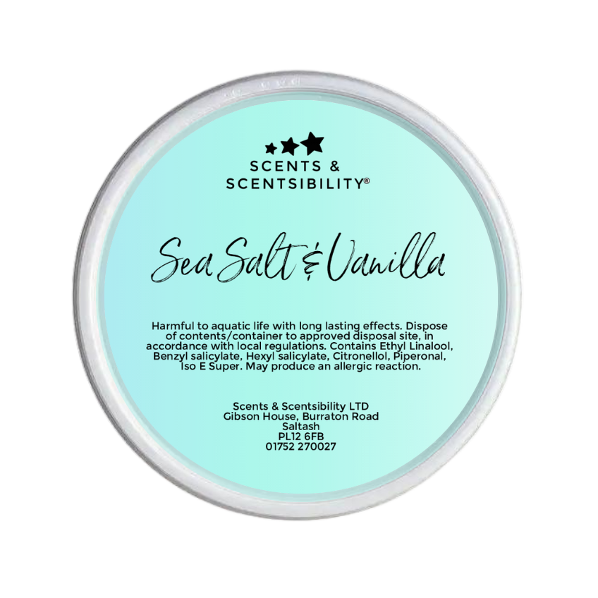 Sea Salt & Vanilla 2oz Scent Shot Wax Melt