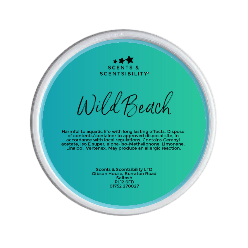 Wild Beach Segment Pot Wax Melt