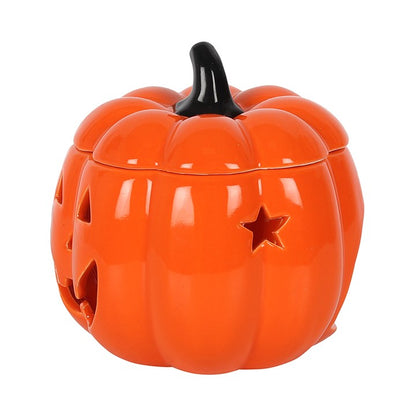 Jack-O-Lantern Ceramic Oil Burner