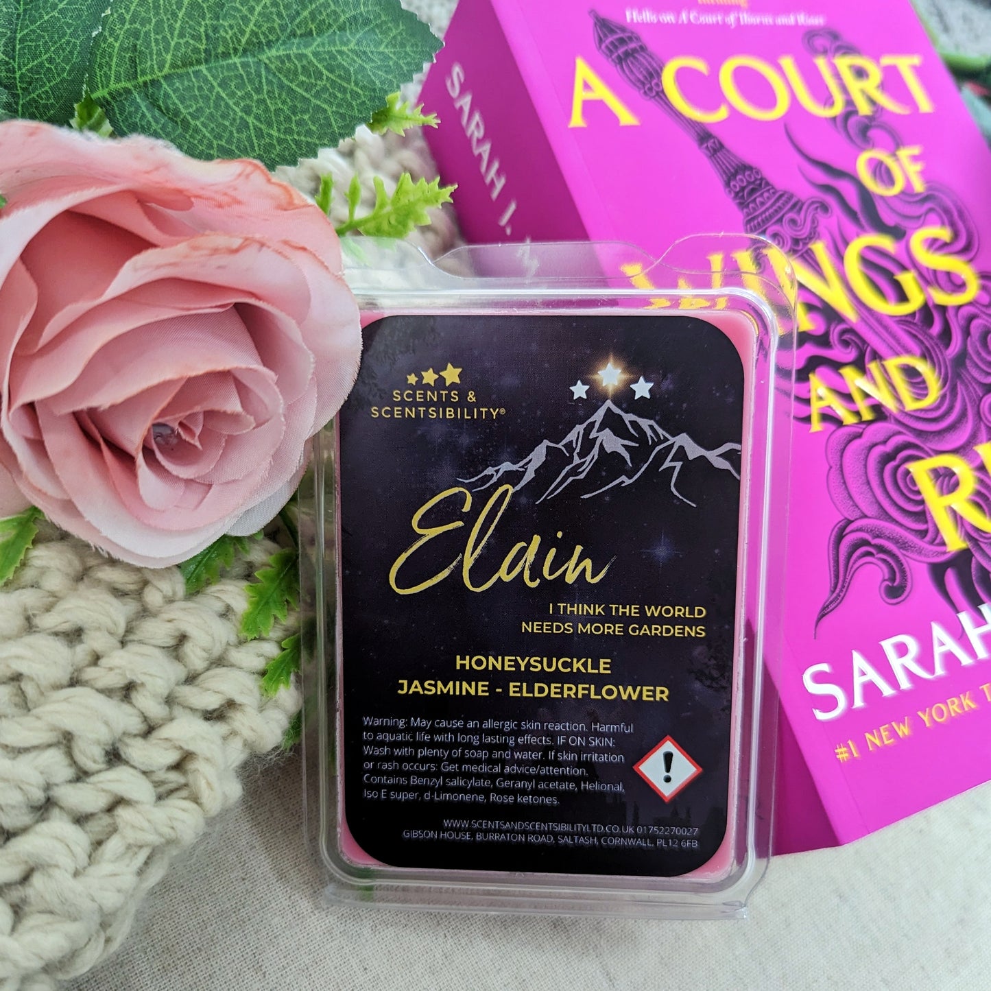 Elain ACOTAR-inspired Licensed Wax Melt Clam