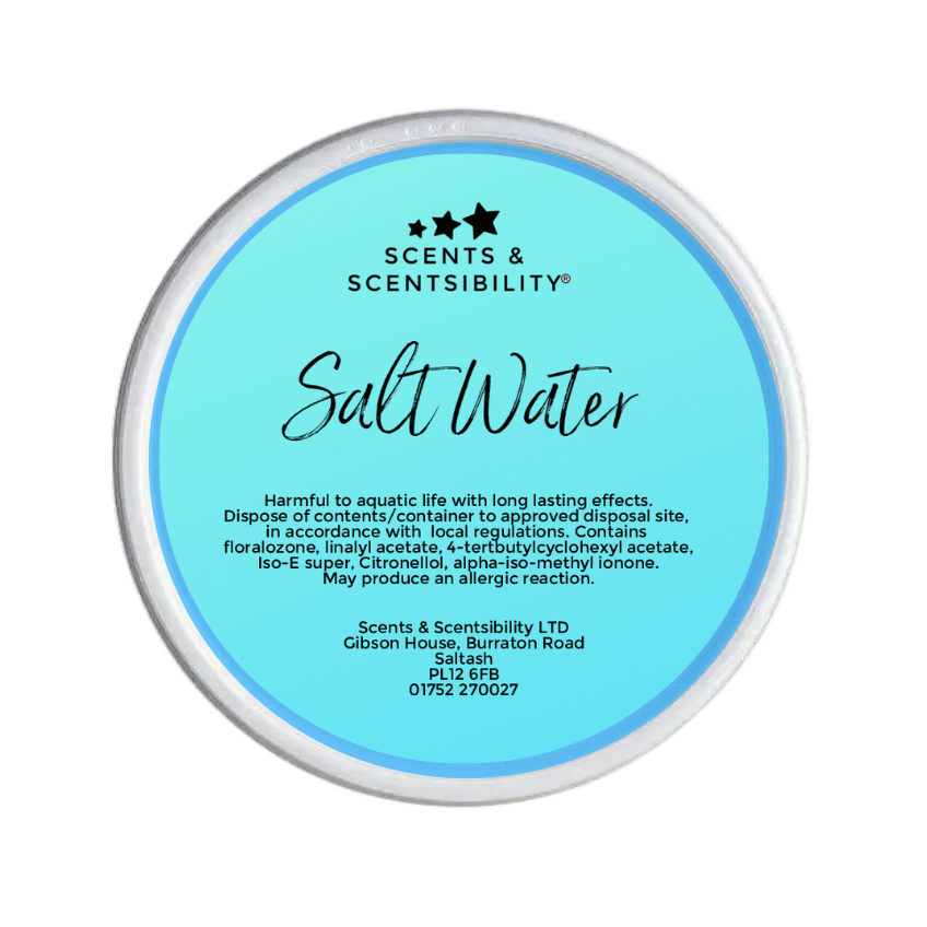 Salt Water 2oz Scent Shot Wax Melt