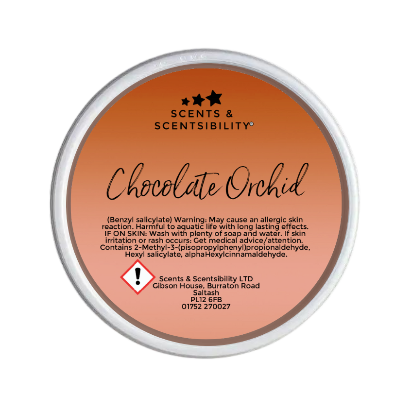 Chocolate Orchid 2oz Scent Shot Wax Melt
